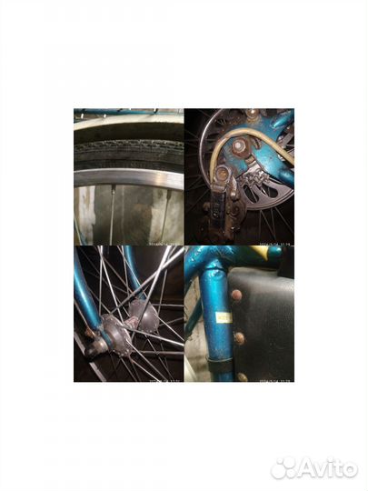 Велосипед Спутник хвз 1983г