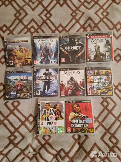 Диски для Sony playstation 3