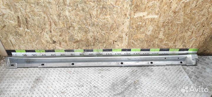 Накладка порога наружняя левая Subaru Outback B13