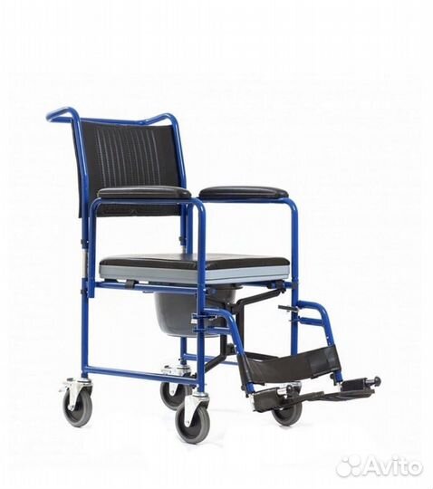 Инвалидная кресло-каталка с санитарным оснащением