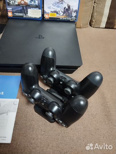 Sony playstation 4 pro 1tb с играми