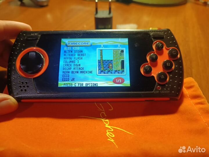 Gopher wireless 16 bit (эмулятор сеги)