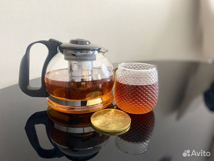 Чайник заварочный стеклянный