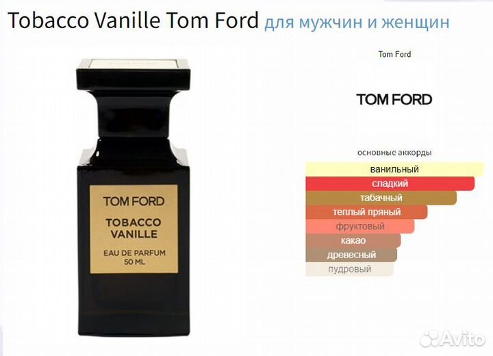 Набор пробников Tom Ford