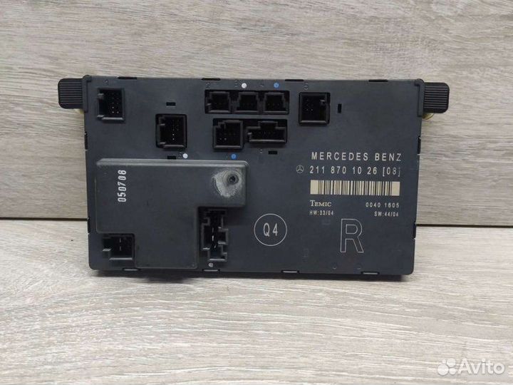 Блок комфорта Mercedes E W211
