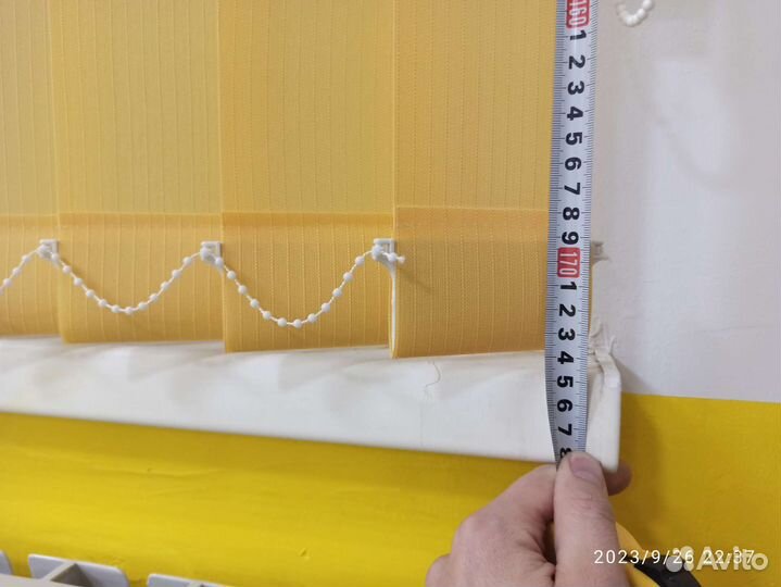 Жалюзи вертикальные оконные