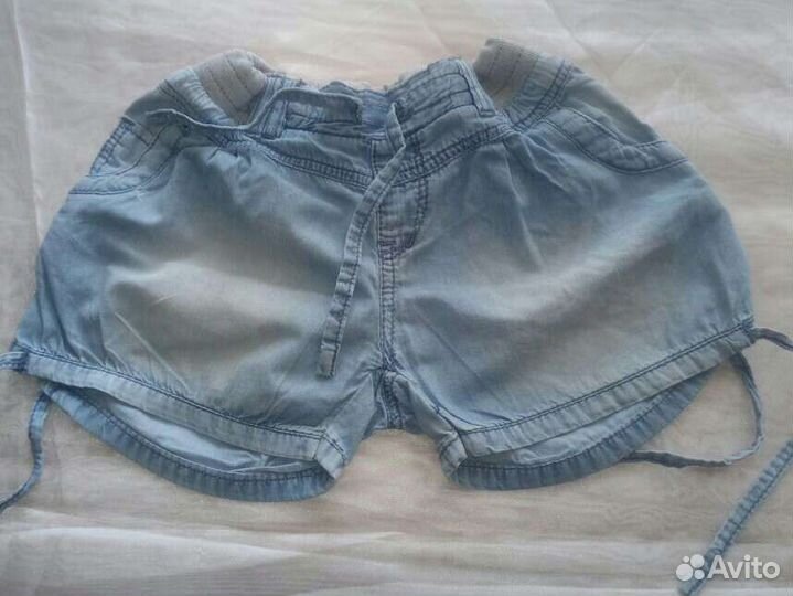 Летние вещи для девочки пакетом 122-134