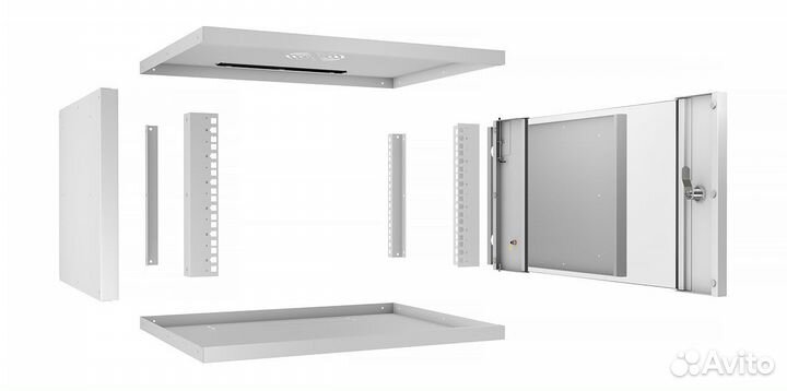 Шкаф телекоммуникационный cabeus WSC-05D-6U55/45