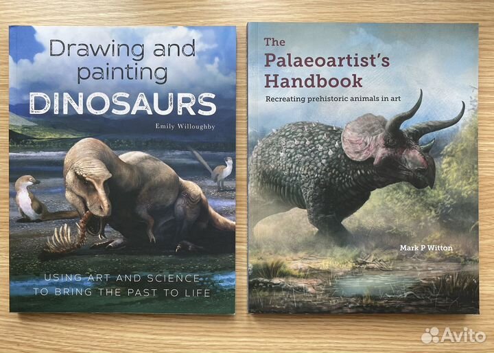Книги по искусству и палеонтологии 3 шт