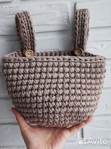 Корзина для игрушек, кармашки на кроватку