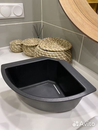 Угловой коландер пластиковый blanco