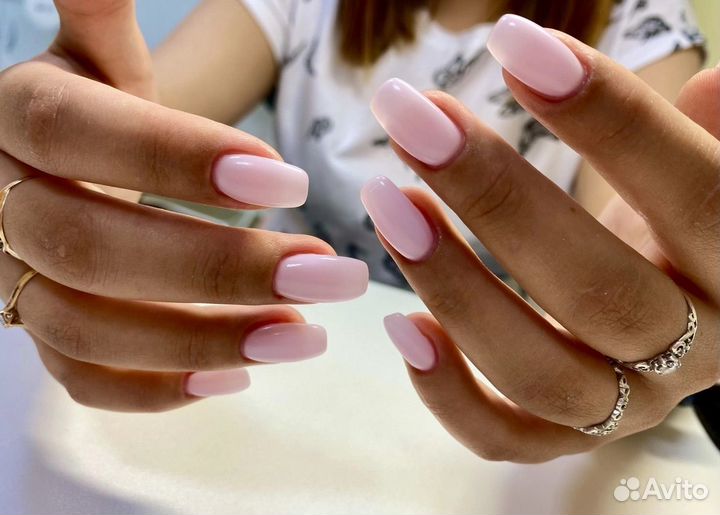 Маникюр наращивание ногтей педикюр