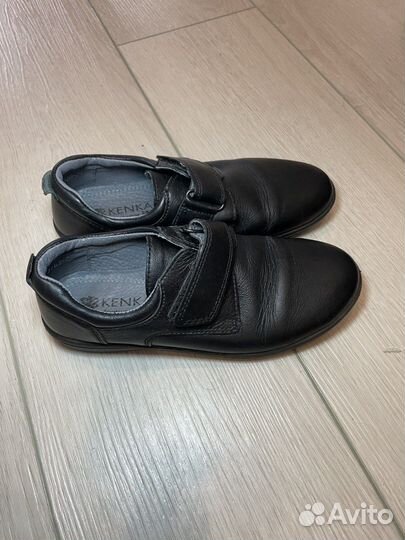 Туфли кожаные на мальчика kanka