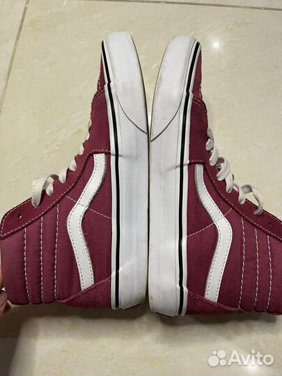 Высокие кеды vans женские