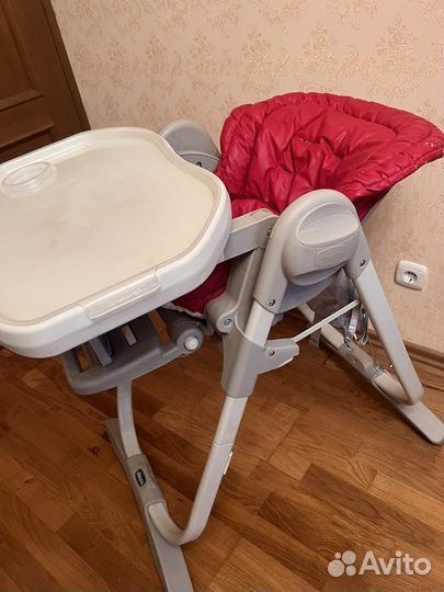 Стульчик для кормления chicco polly magic