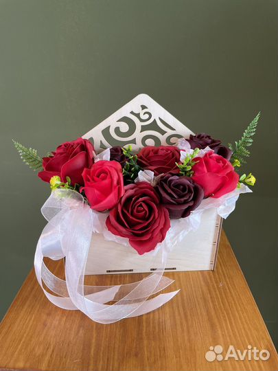 Композиции из мыла, цветы, мыльный букет