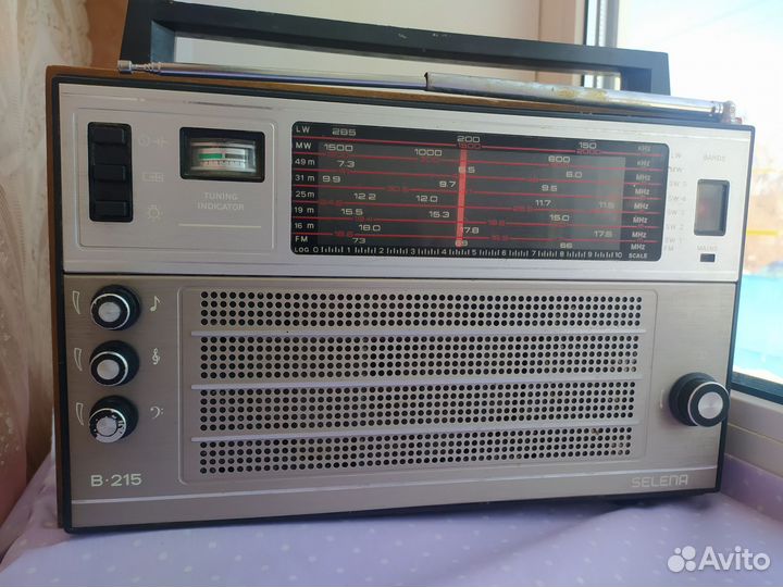 Радиоприемник СССР Selena B-215 Беларусь