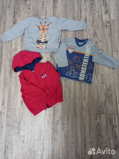 Детские вещи пакетом на мальчика 74-80