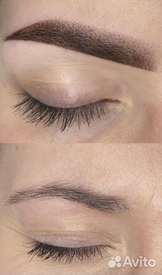 Перманентный макияж бровей и губ