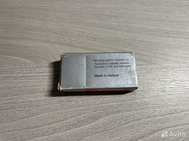 Лезвия Schick винтаж