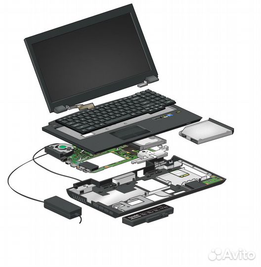 Ноутбуки в разборе
