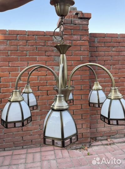 Люстра 6рожковая и 3рожковая немецкие