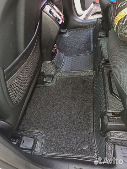 Автомобильные 3d коврики из экокожи