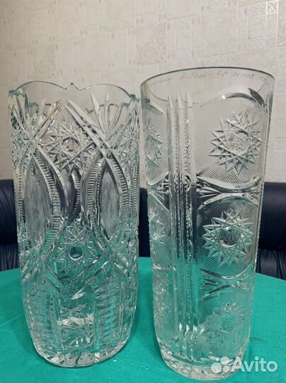 Ваза хрусталь СССР