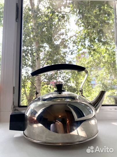 Чайник стальной электрический СССР