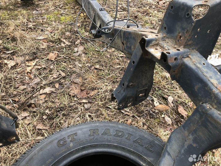 Передняя часть рамы SsangYong Rexton 2