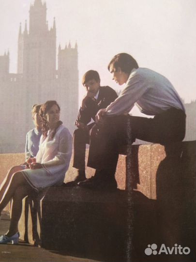 Книга фотоальбом Московские мотивы времён СССР