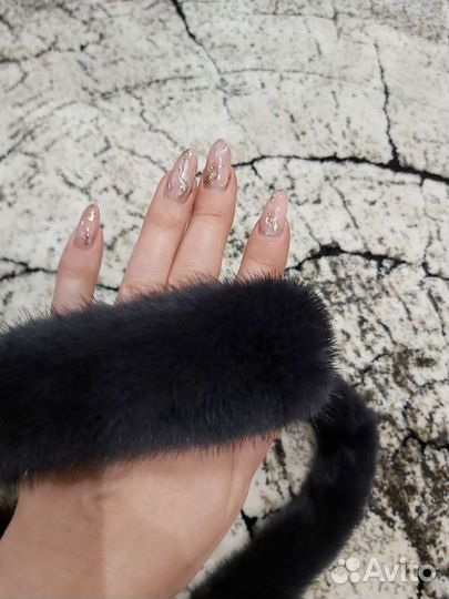 Новый норковый пояс