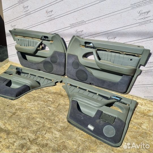 Дверные кариы на Mercedes S-класс W140 короткие