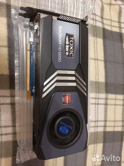 Видеокарта amd Radeon HD6850 Toxic Edition