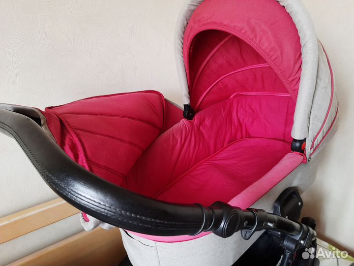 Коляска 3 в 1 для девочки