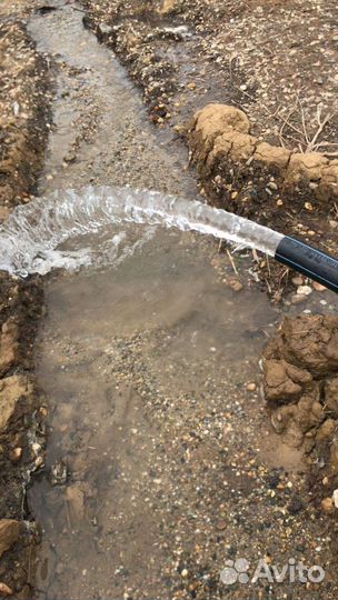 Бурение на воду, свай. Продувка. Качественно