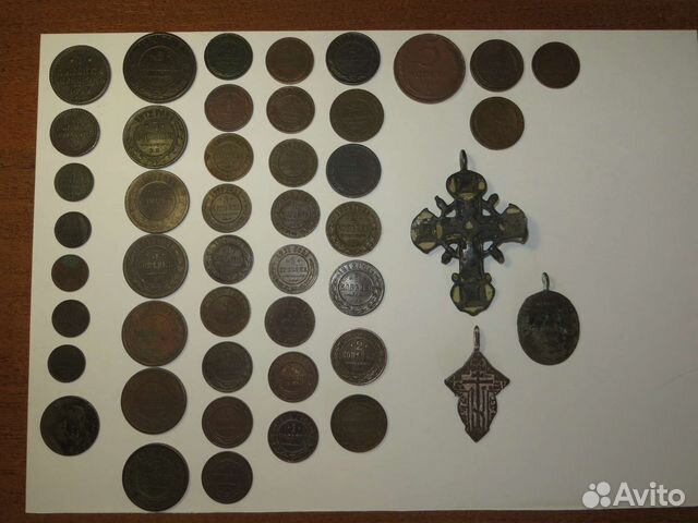 Серебрянные и медные монеты СССР и Империя