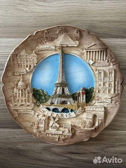 Тарелки сувенирные из разных стран