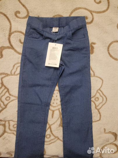 Джинсы для девочки 104