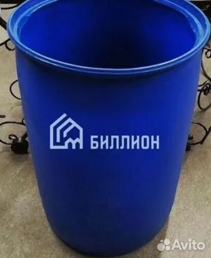 Бочка 227л б/у открытая