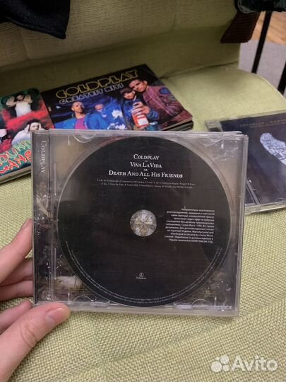 Cd диски coldplay bloodhound gang