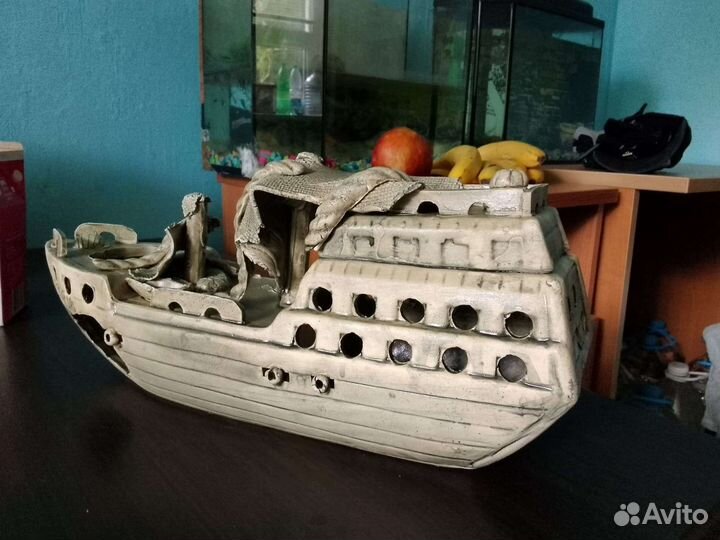 Карабль для аквариума