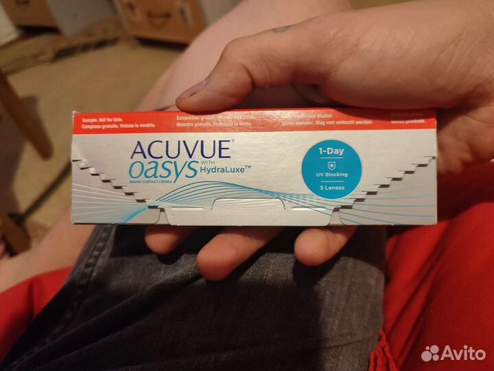 Линзы контактные acuvue oasys, acuvue moist.+3.50