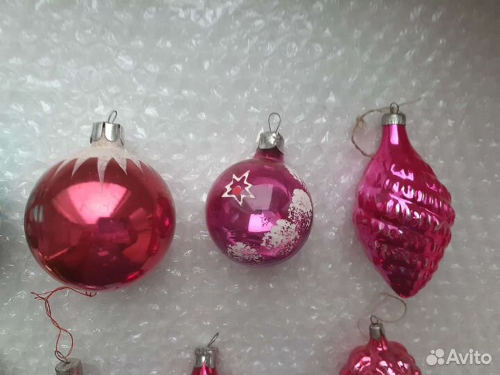 Елочные советские игрушки