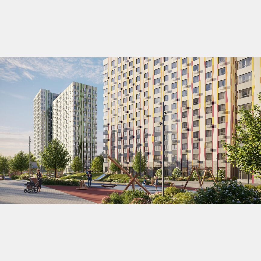 2-к. квартира, 51,8 м², 20/21 эт.