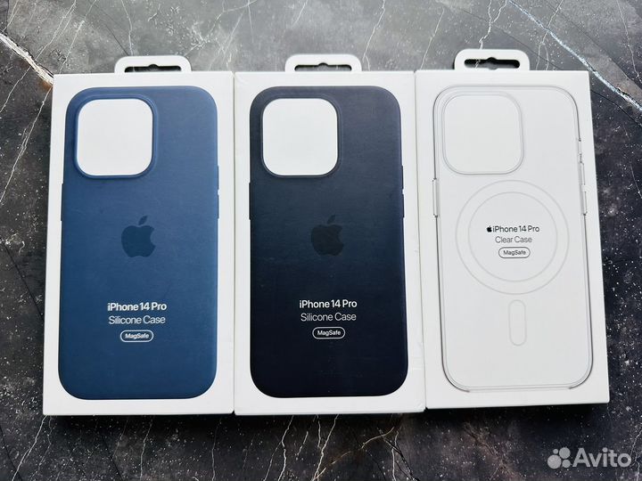 Оригинальные чехлы MagSafe для iPhone 14 Pro/Max