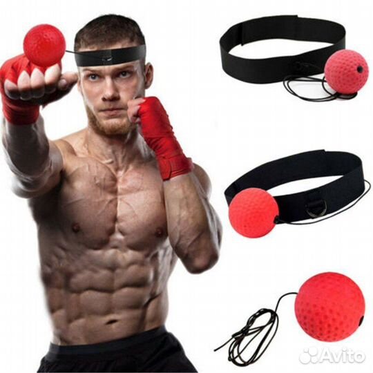 Мяч на резинке для бокса