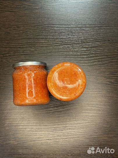 Красная икра кеты, горбуши