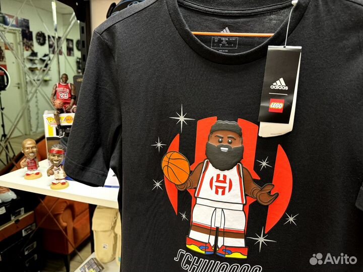 Оригинал футболка Adidas x Lego James Harden