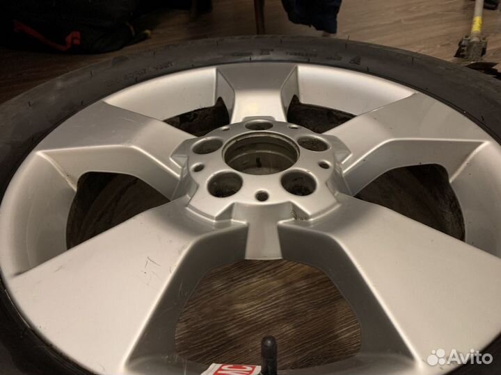 Колеса Mercedes GLK R17 на оригинальных дисках